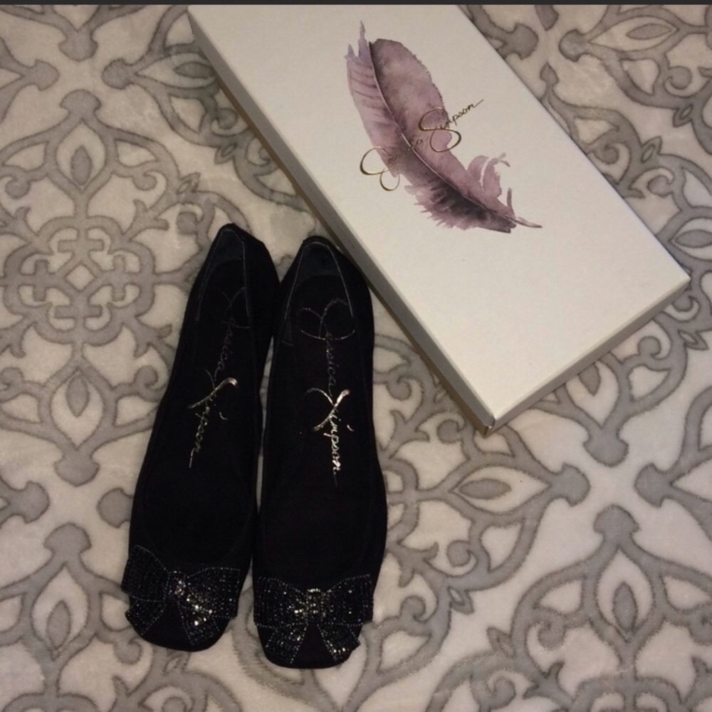 Jessica Simpson Bow Flats